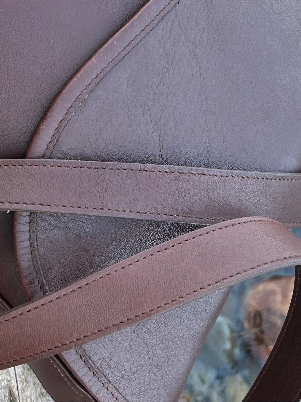 Vintage Coach 4115 Mahogany Whitney Bag  Made in the United States 🇺🇸 - Picture 9 of 16